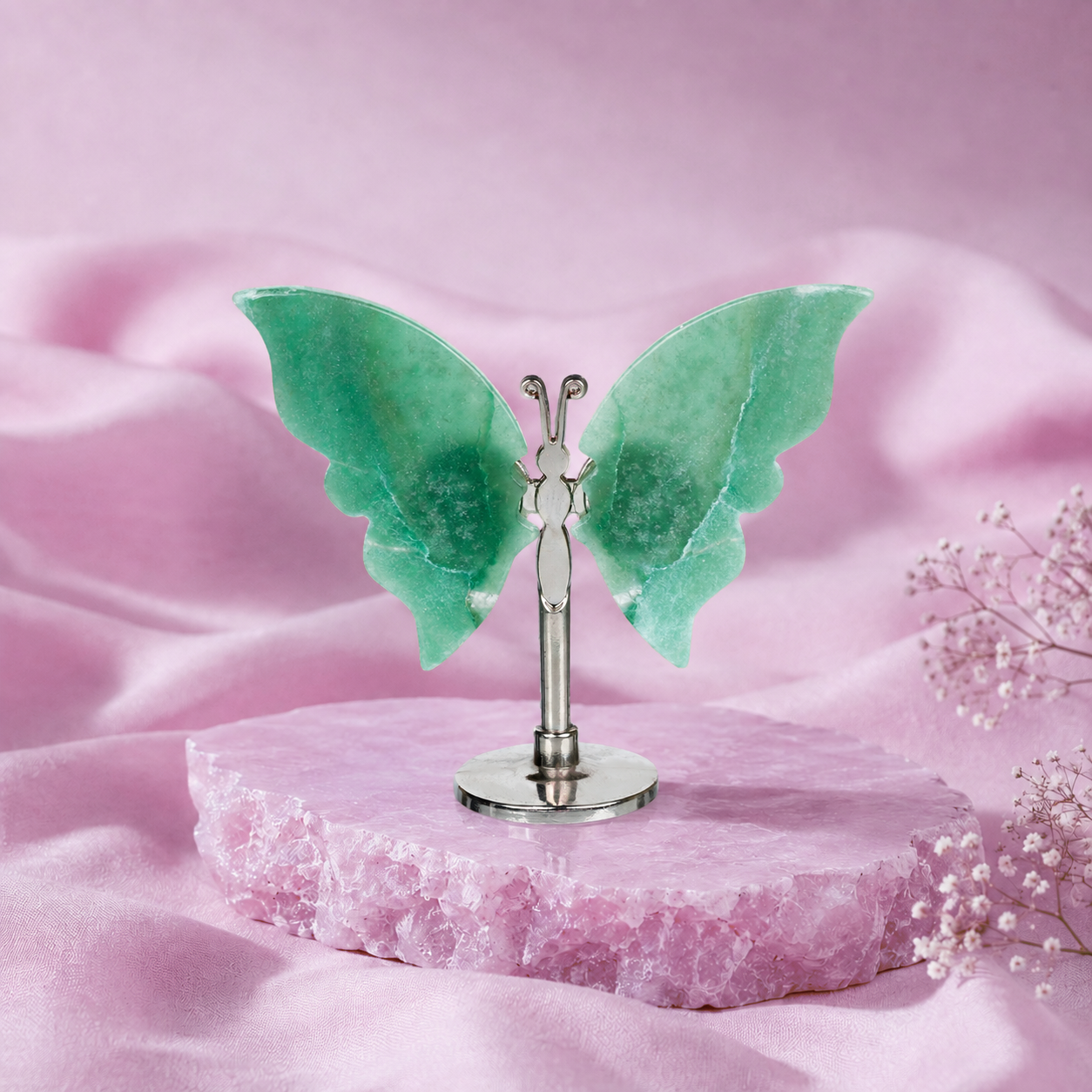 Green Aventurine Butterfly