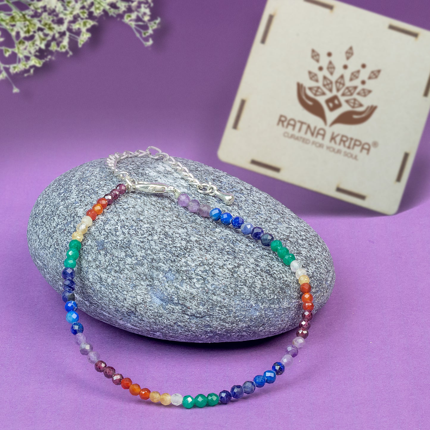 7 Chakra Anklet