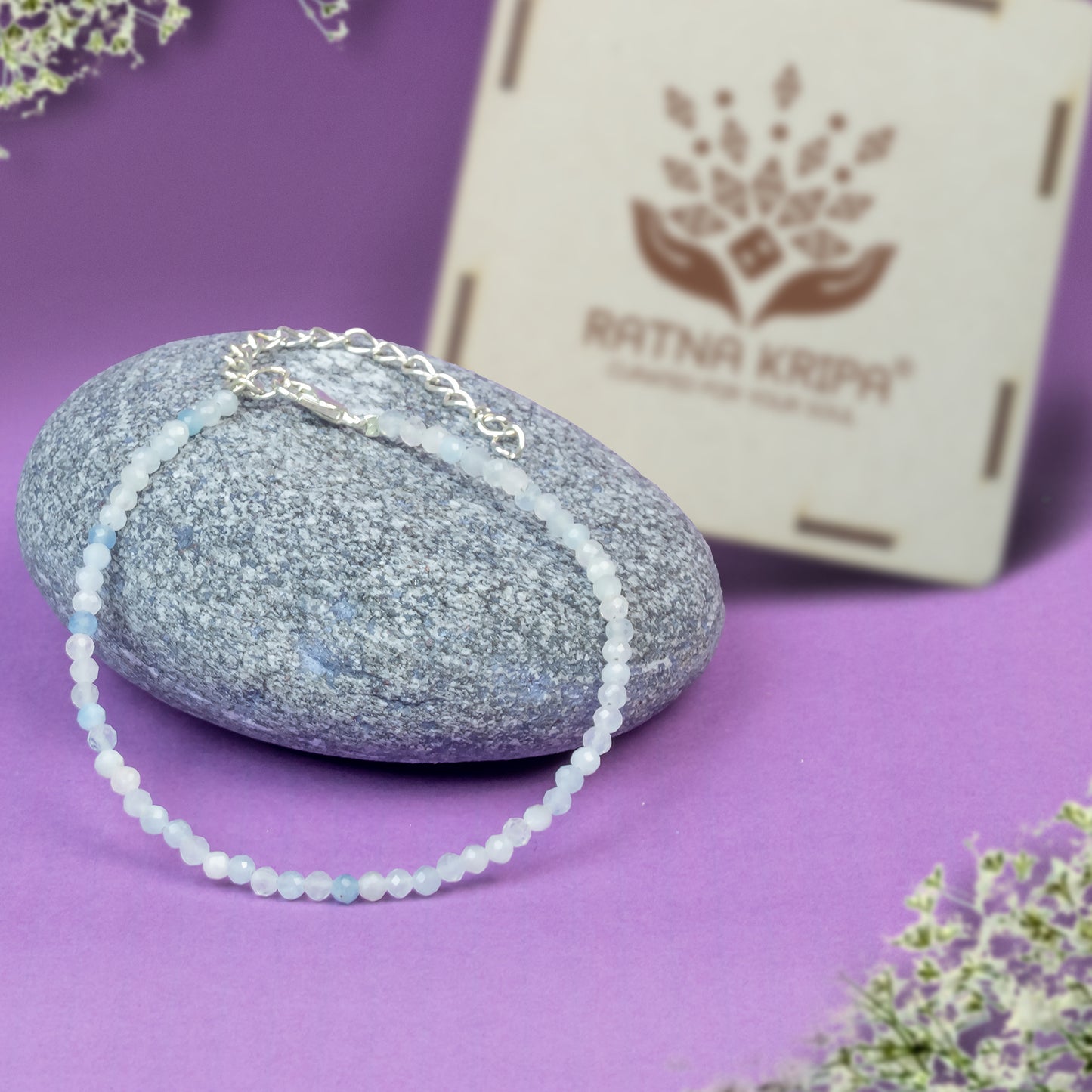 Aquamarine Anklet