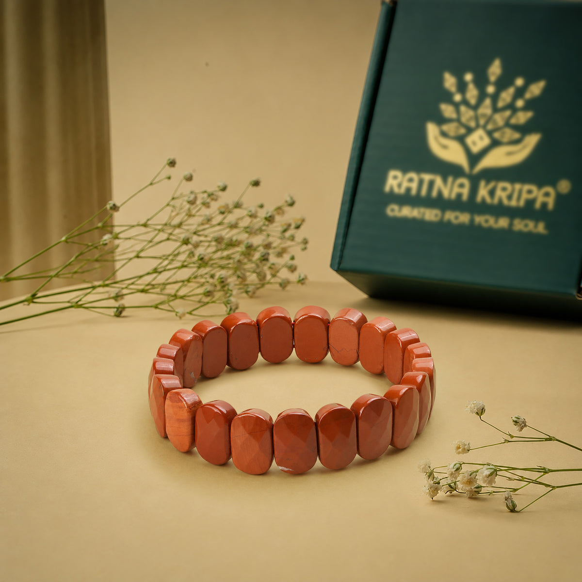 Red Jasper Bracelet - For Courage and Bold Decisions
