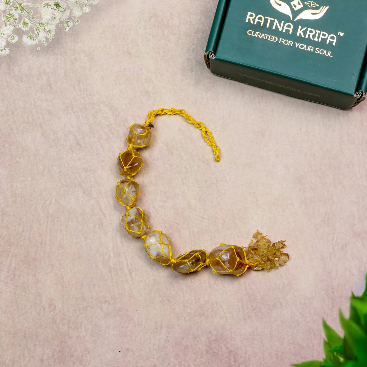 Citrine Hanger – For Wealth, Abundance & Positive Energy