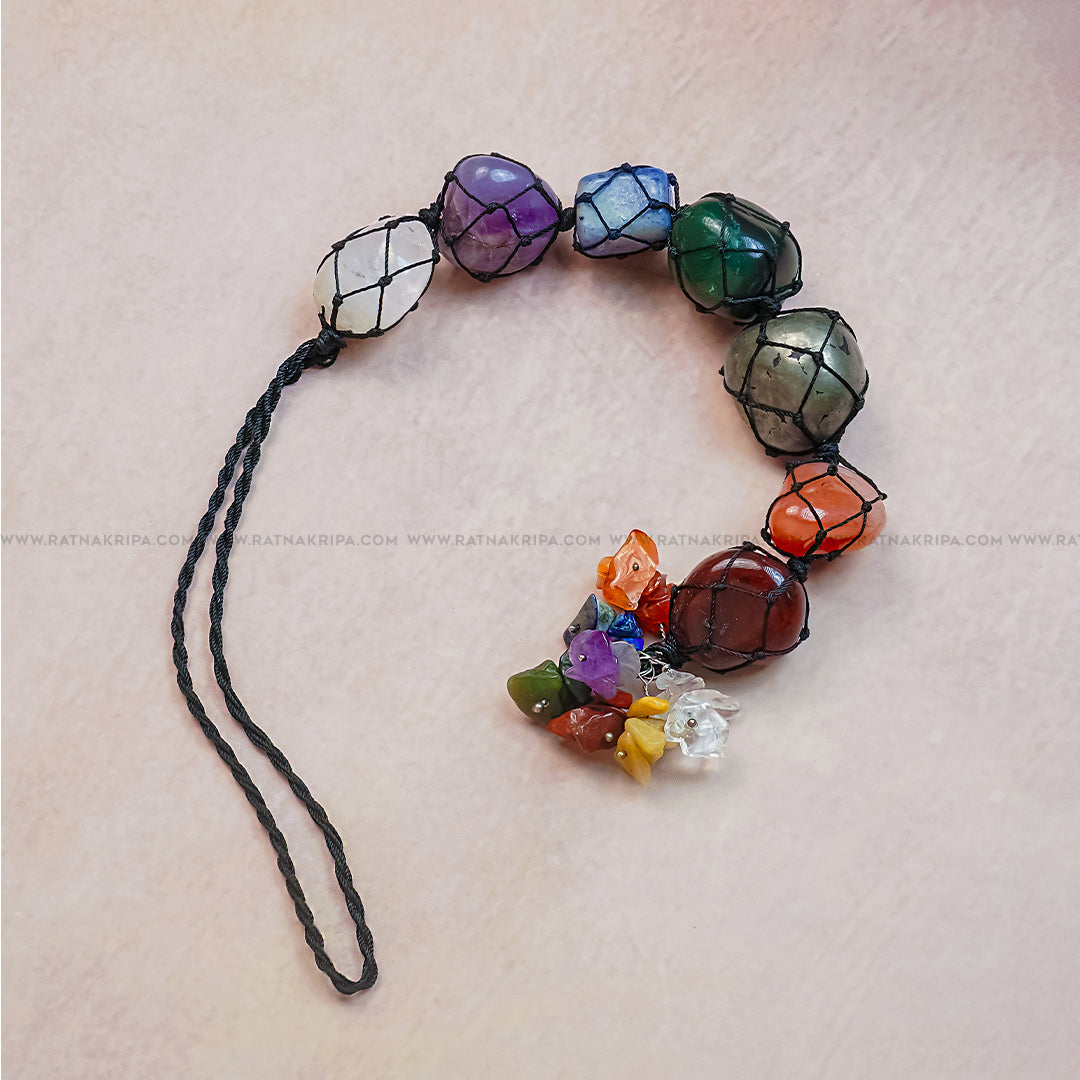 7 Chakra Tumble Shaped Hanger for Mind, Body & Soul Alignment