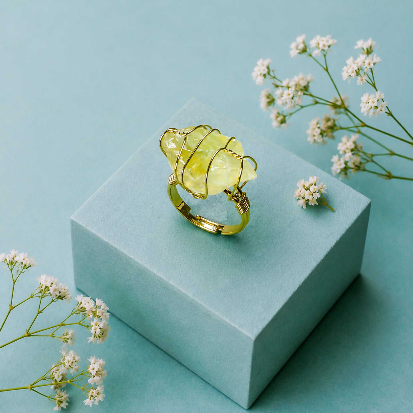 AAA Citrine RF Ring