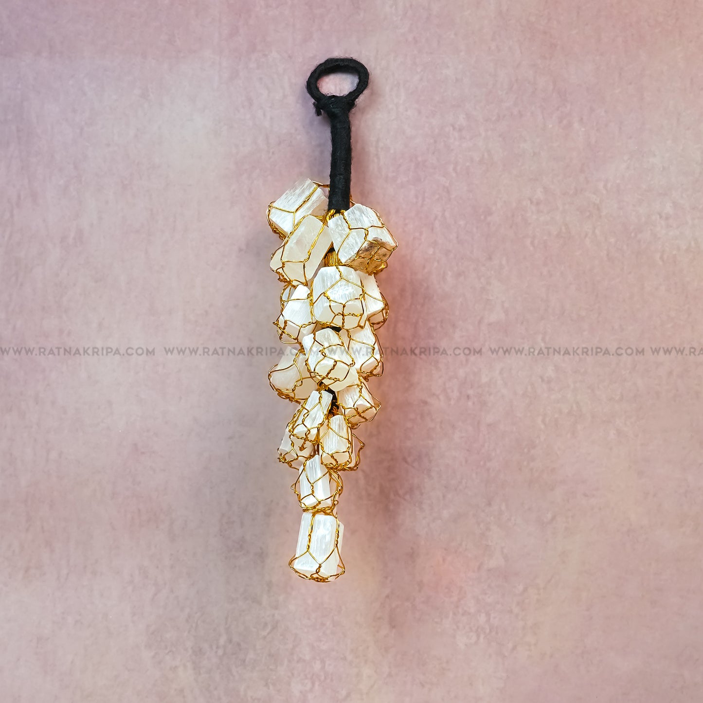Selenite Hanger for Space Aura Cleansing