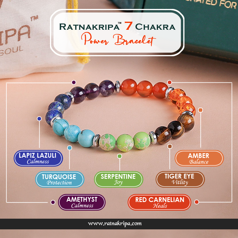 7 chakra power bracelet