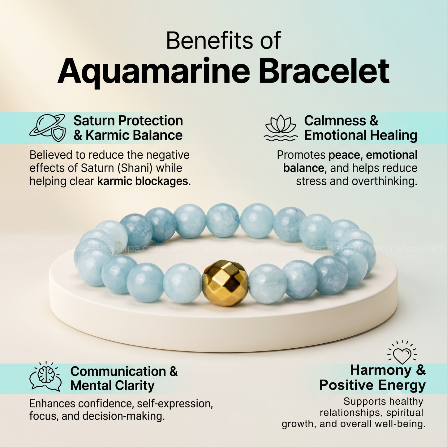 Aquamarine Bracelet