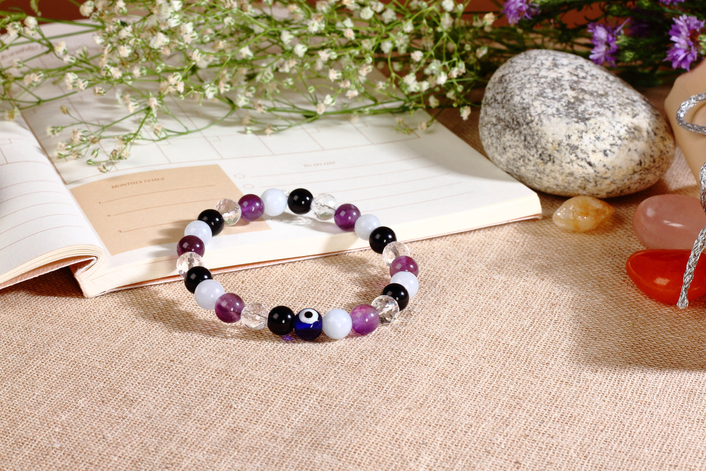 Aquarius Zodiac Sign Bracelet