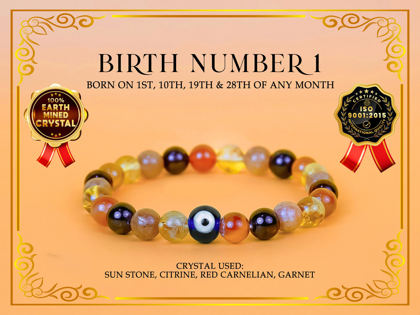 Birth Number 1 Bracelet