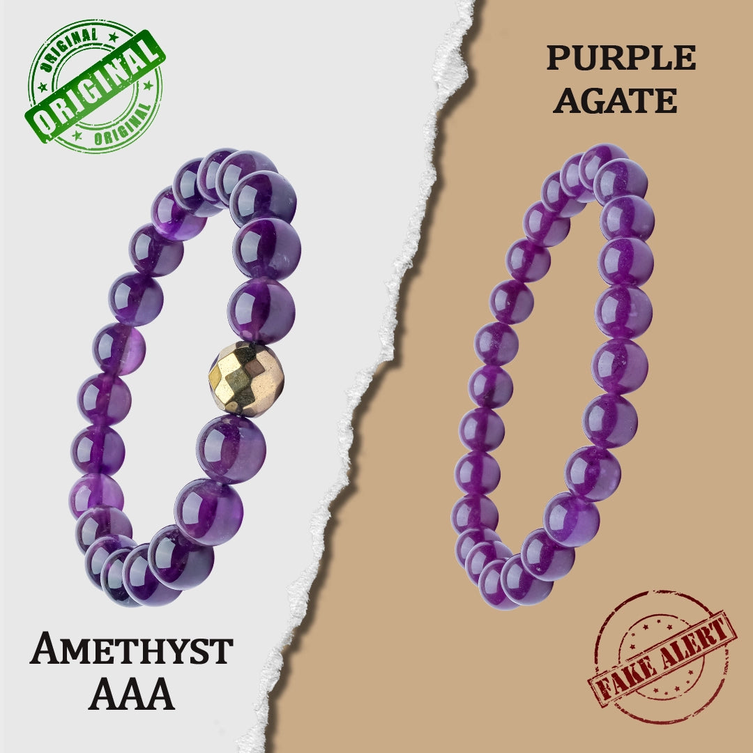 Fake Alert Amethyst Bracelet AAA