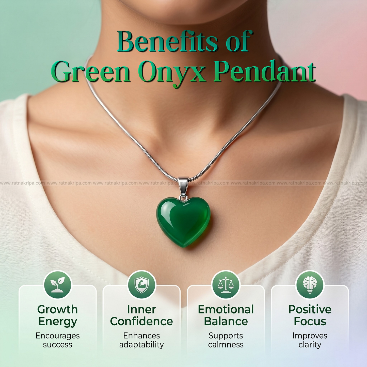 Green Onyx Pendant