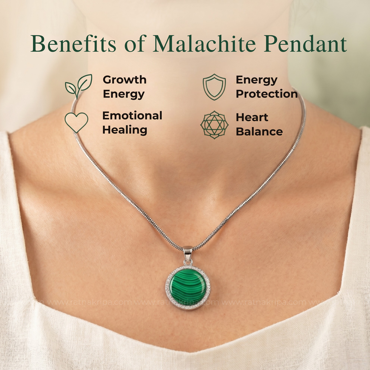 Malachite Pendant