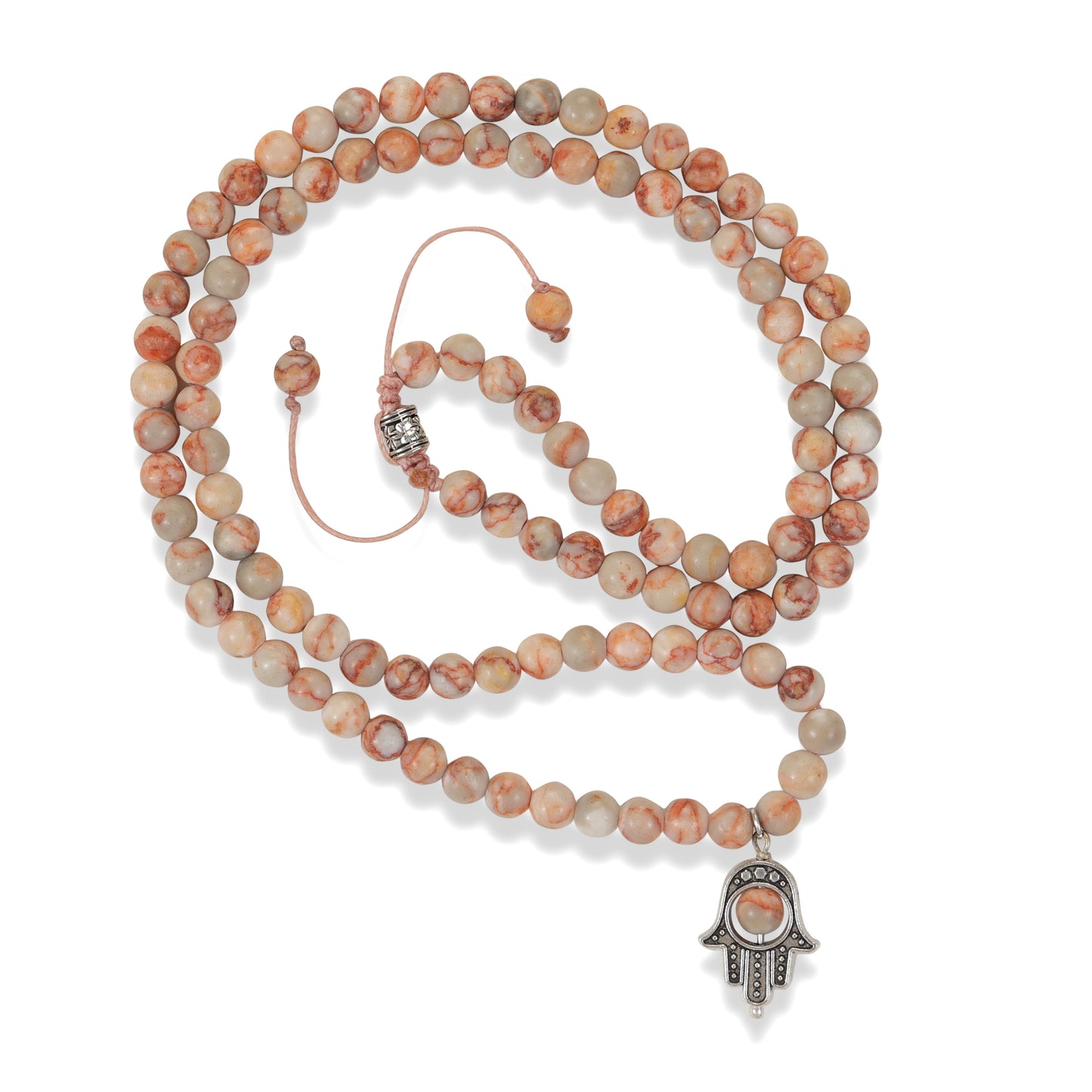 Morganite 108 Beads Mala - Stone of unconditional Love