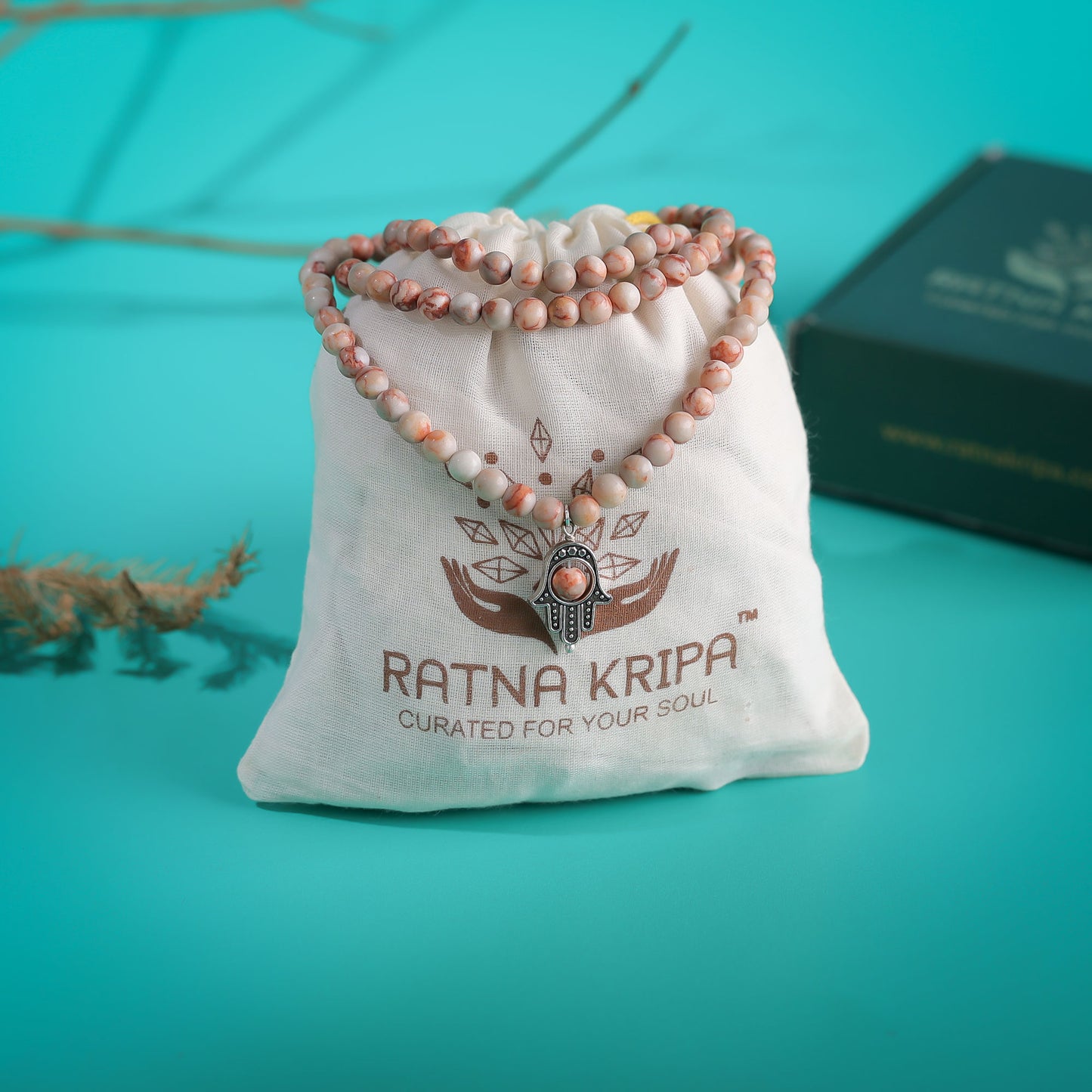 Morganite 108 Beads Mala - Stone of unconditional Love