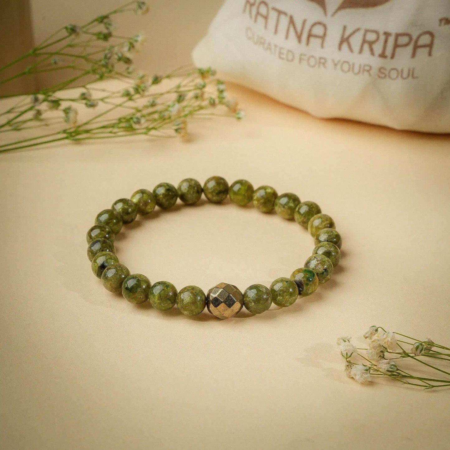 Peridot Wristlet