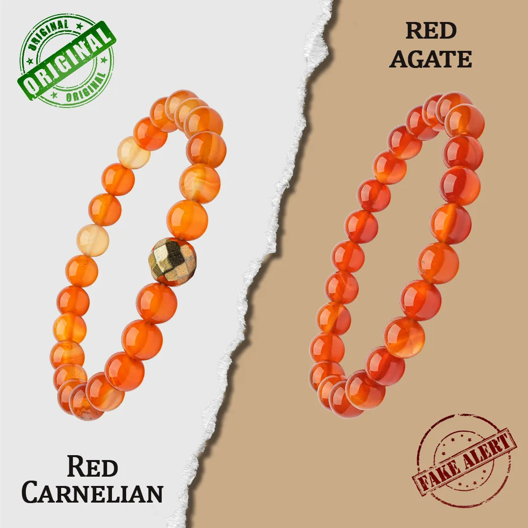 Red Carnelian Bracelet Fake