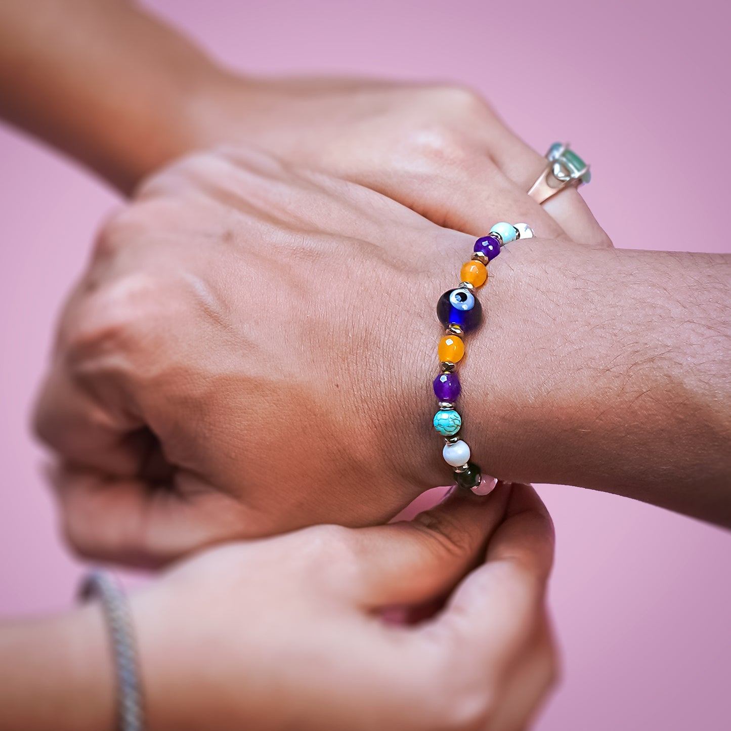 Seven Chakra Rakhi - For Balance, Protection & Inner Power