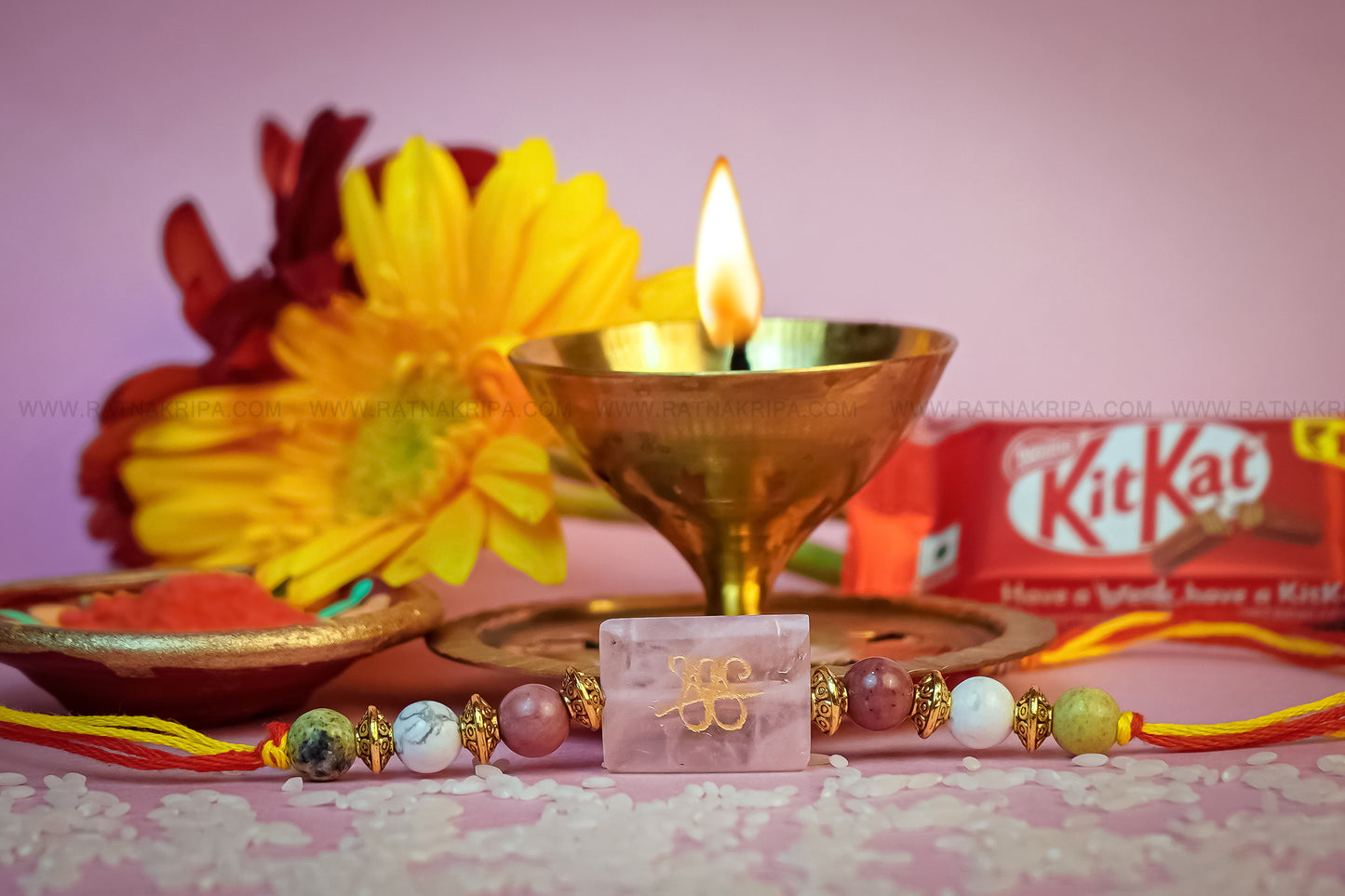 Love & Relationship Rakhi - For Warmth, Loyalty & Balance