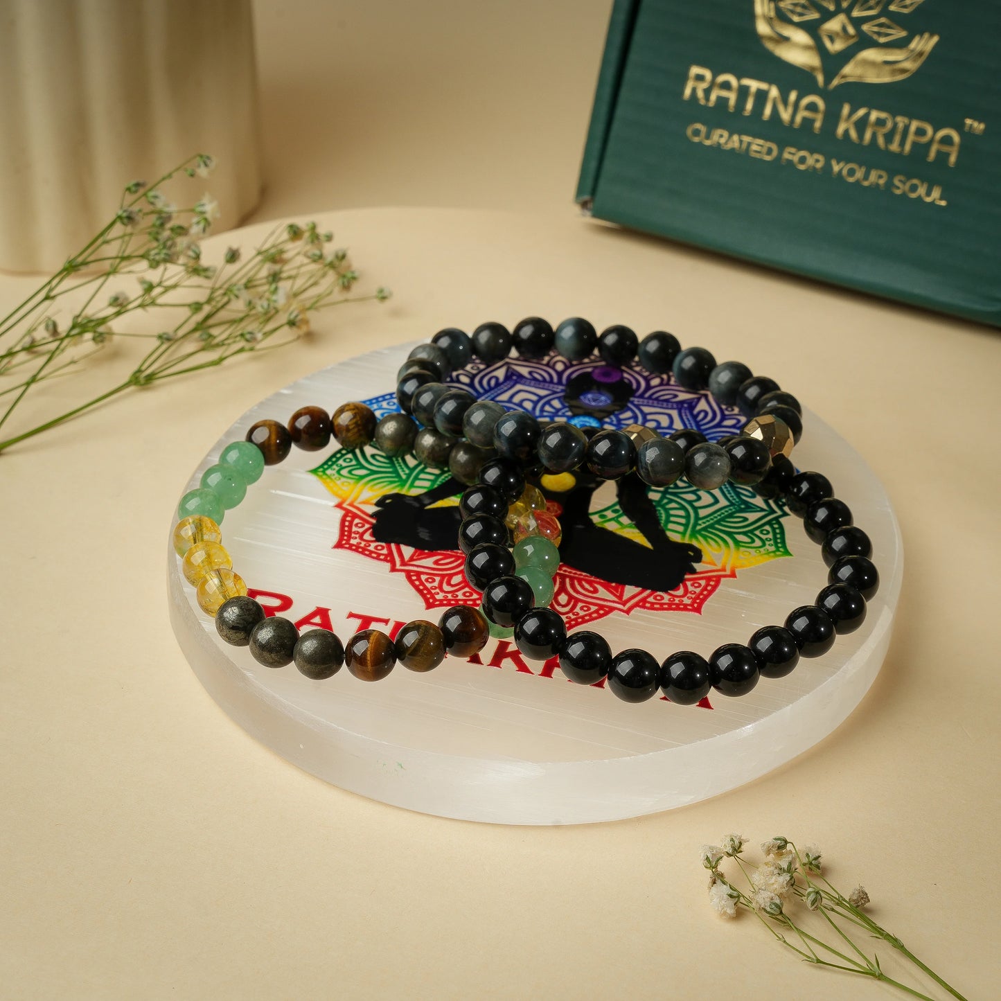 Selenite Plate crystal charging