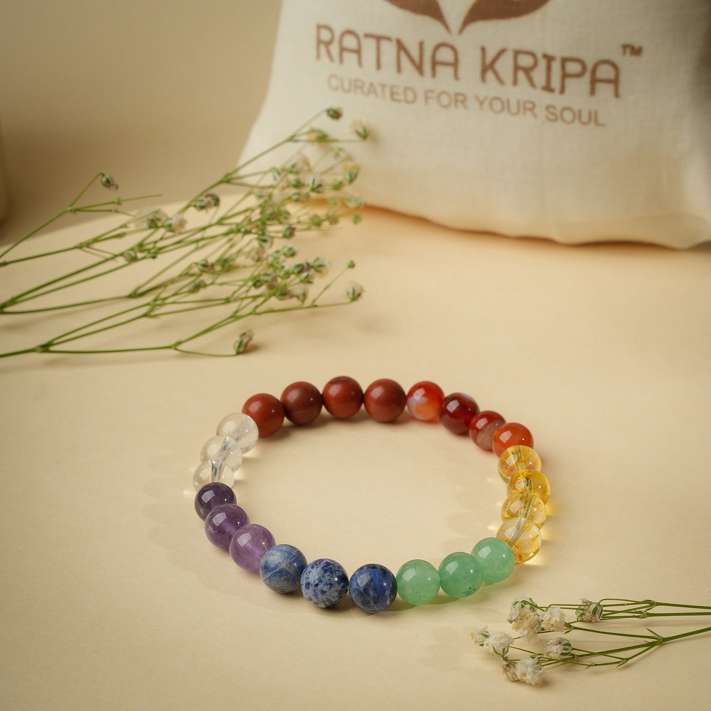 Seven Chakra Wristlet