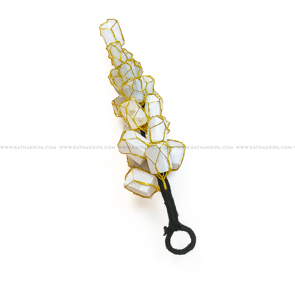 Selenite Hanger for Space Aura Cleansing