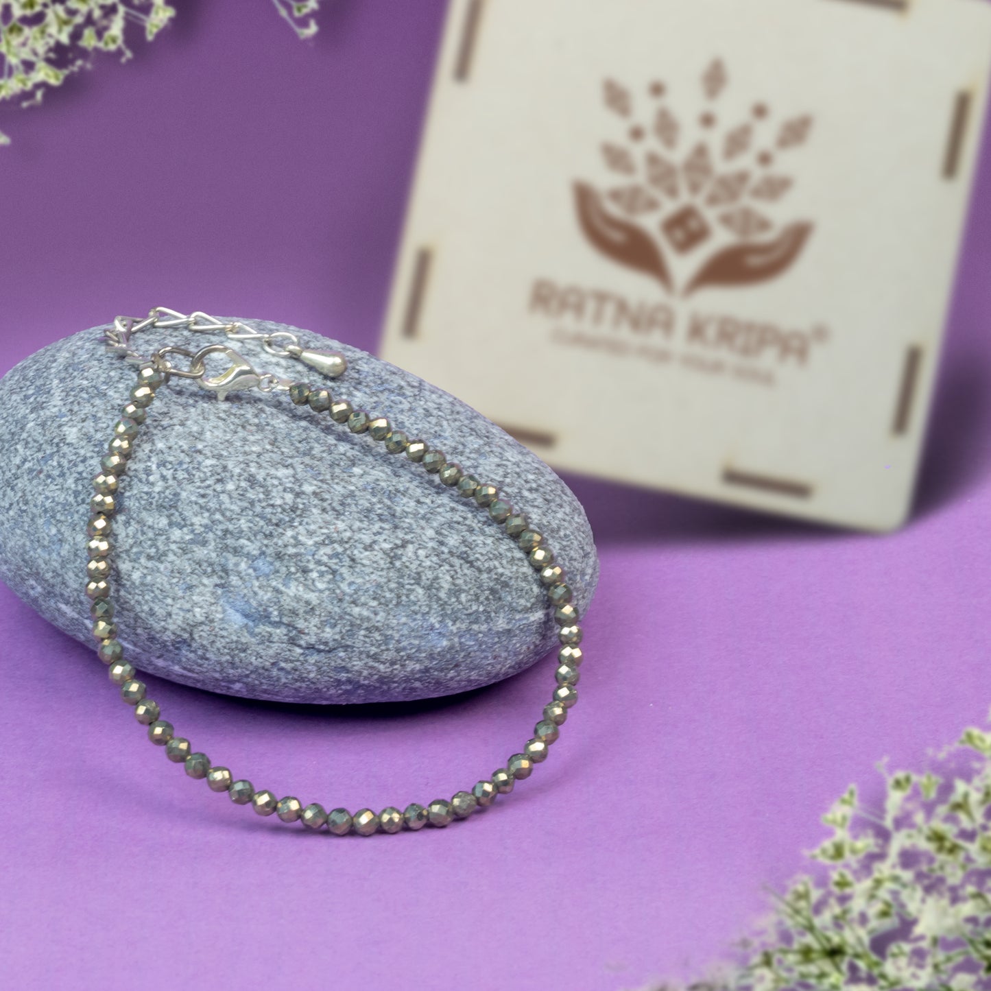 Pyrite Anklet