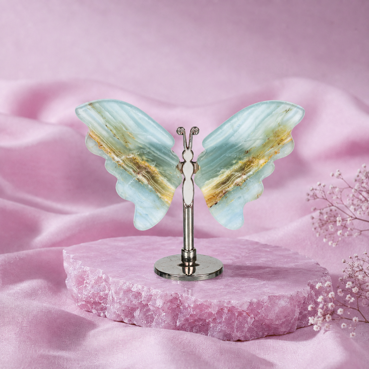 Blue Aragonite Butterfly