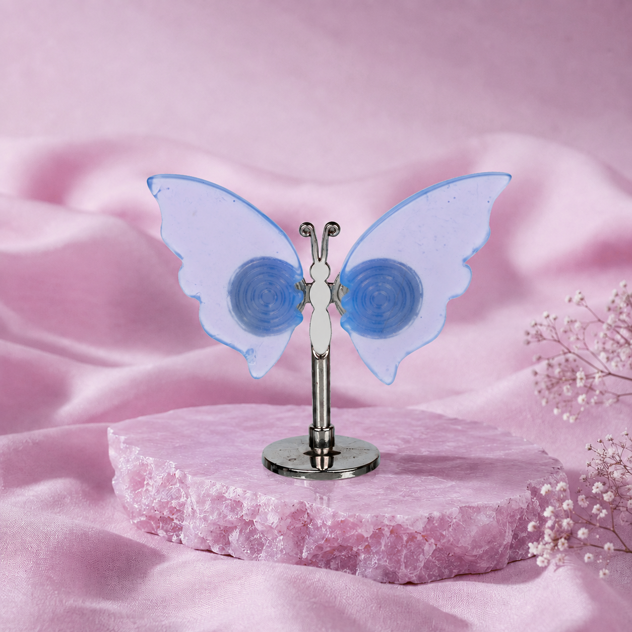 Blue Chalcedony Butterfly