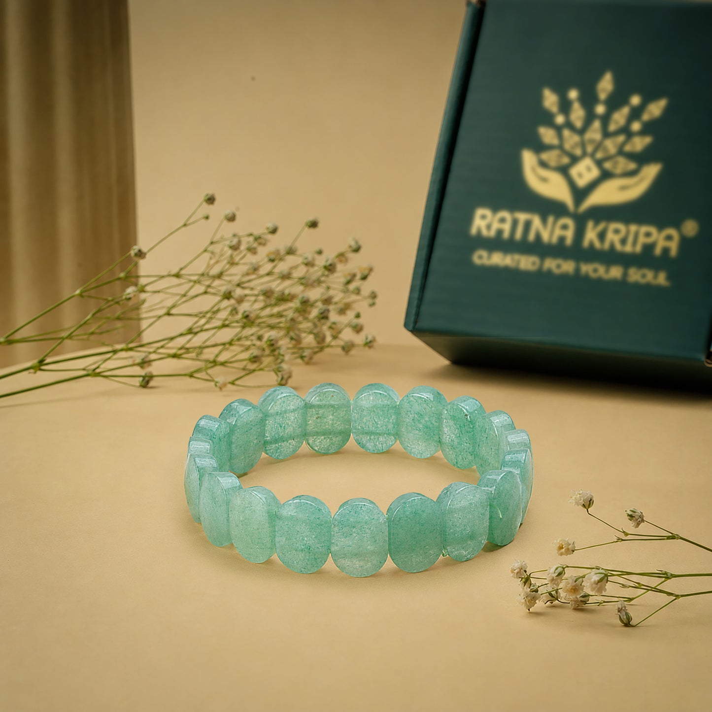 Green Aventurine Bracelet - Attracts Opportunity