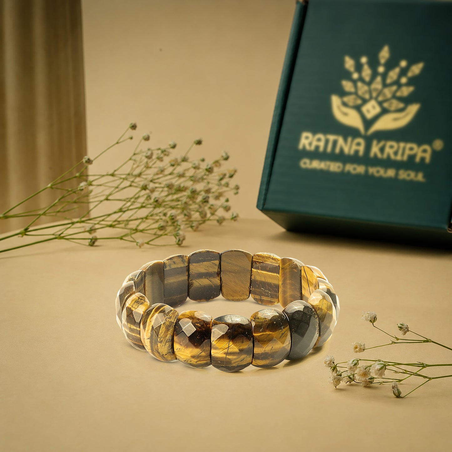 Tiger's Eye Bracelet - For Confidence and Protection