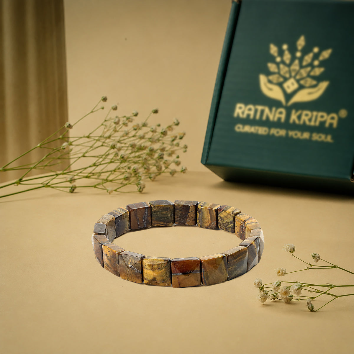 Tiger's Eye Bracelet - For Confidence and Protection