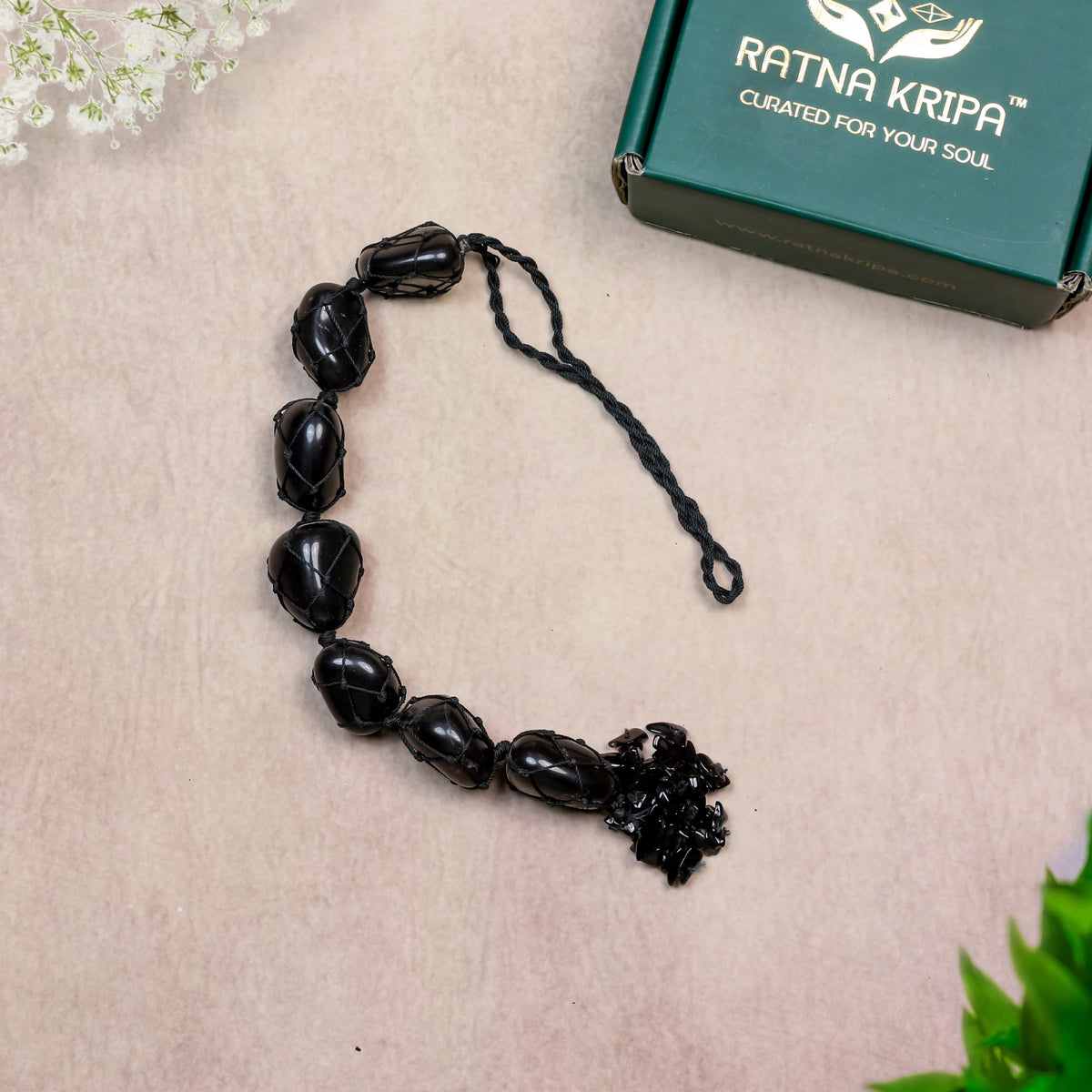 Black Tourmaline Hanger – For Protection, Grounding & Negative Energy Shielding
