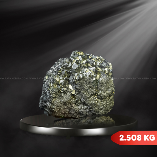Premium Pyrite Geode - 2.508kg
