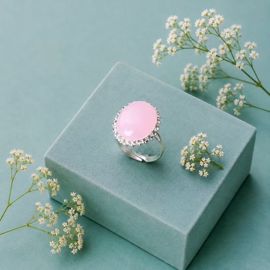 Rose Quartz Ring