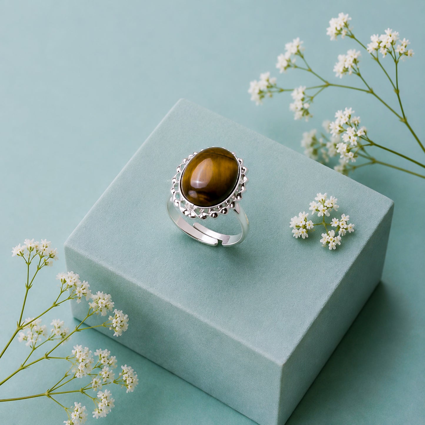 Tiger's Eye Ring