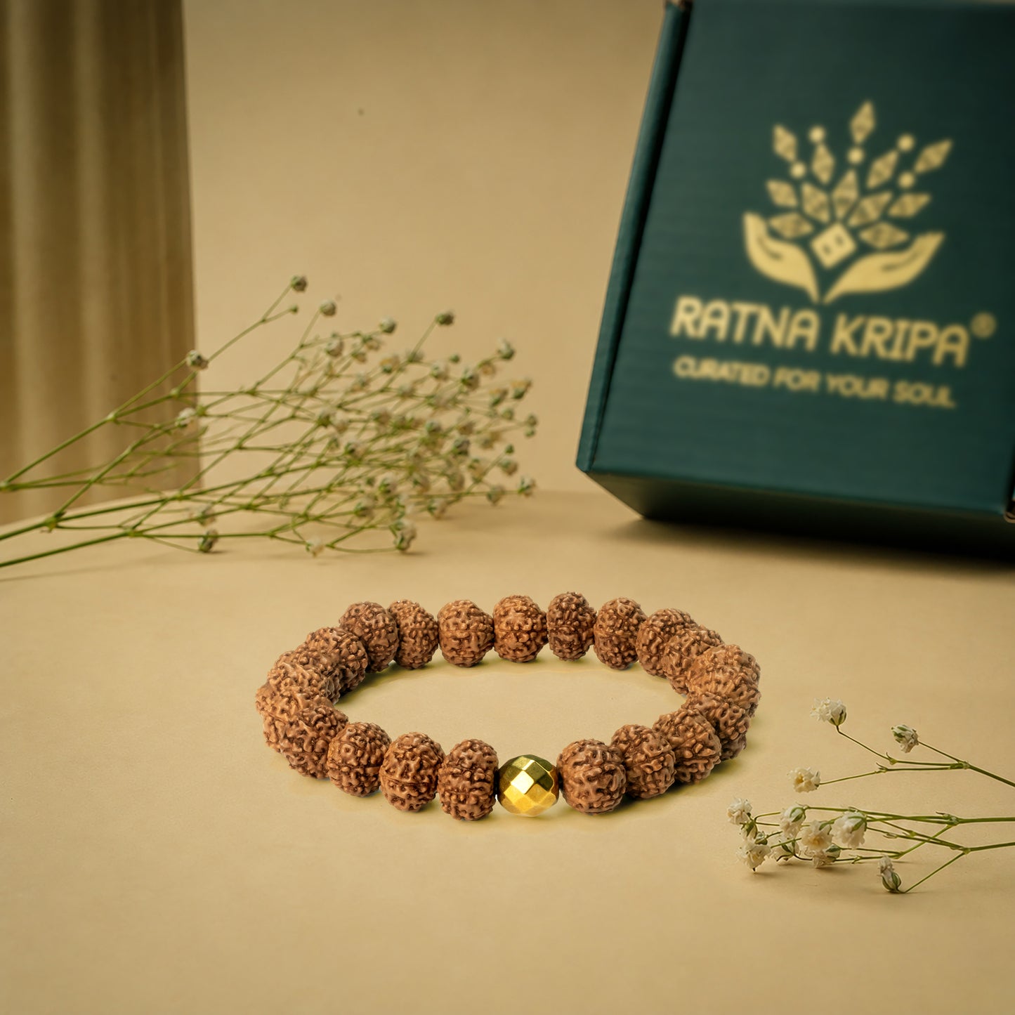 8 Mukhi Rudraksha Bracelet