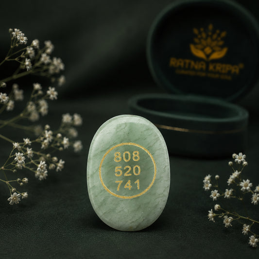 Green Aventurine Zibu coin