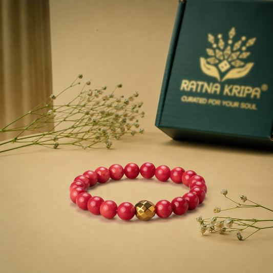 Red Coral Bracelet