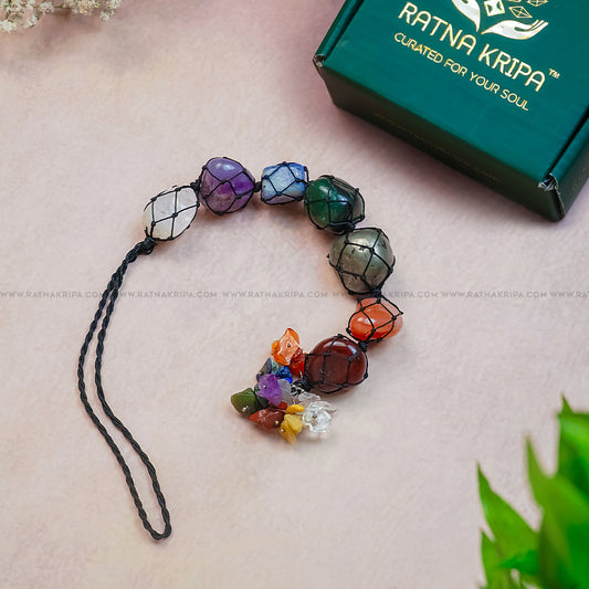 7 Chakra Tumble Shaped Hanger for Mind, Body & Soul Alignment