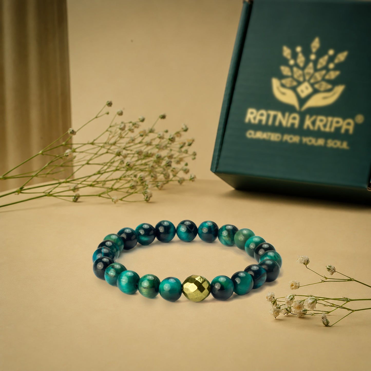 Blue Tiger's Eye Bracelet