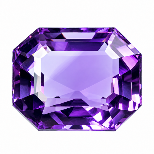 Amethyst Jamunia Octagon Step Cut – AAA Quality – 12.72 Ratti