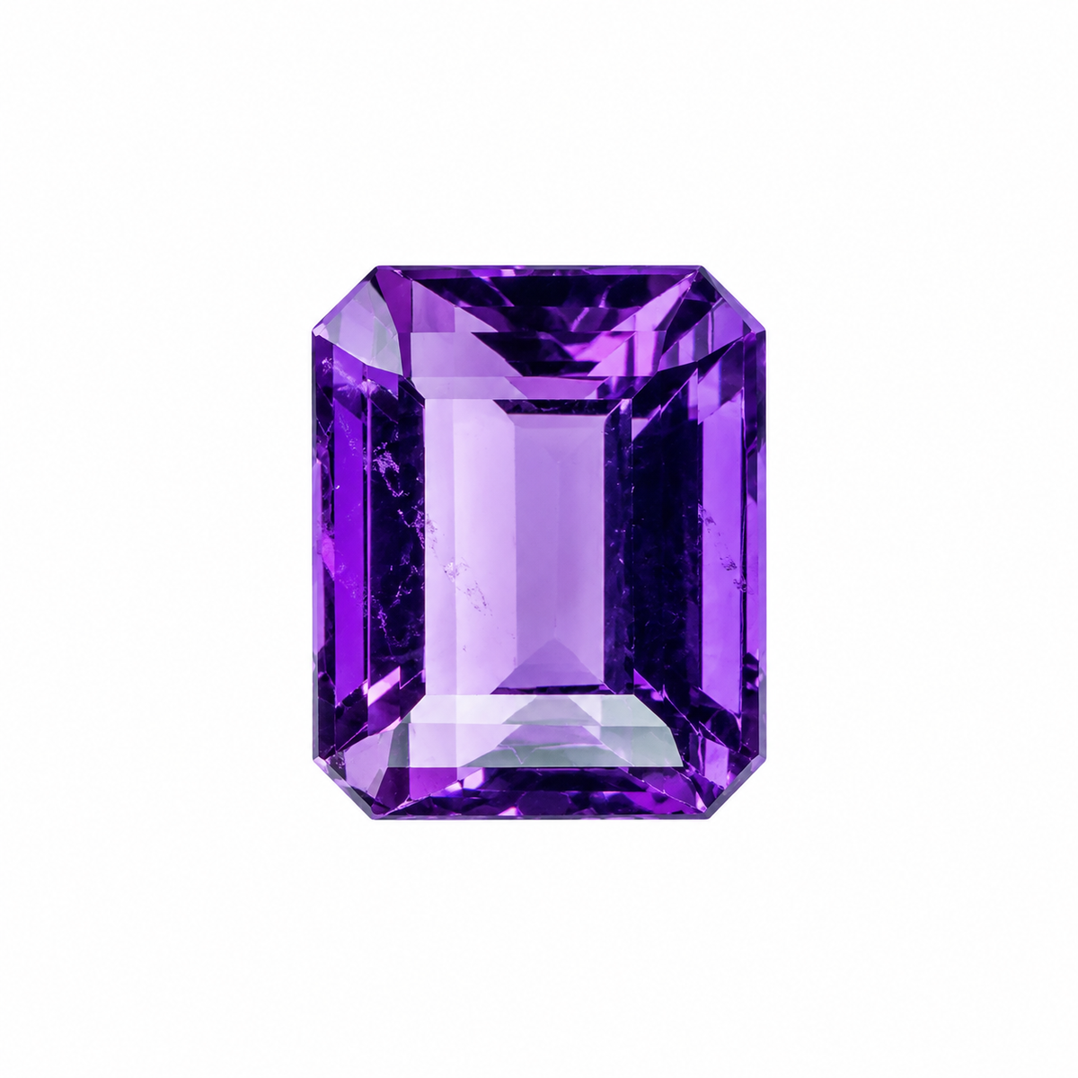 Amethyst Jamunia Octagon Step Cut – AAA Quality – 7.59 Ratti