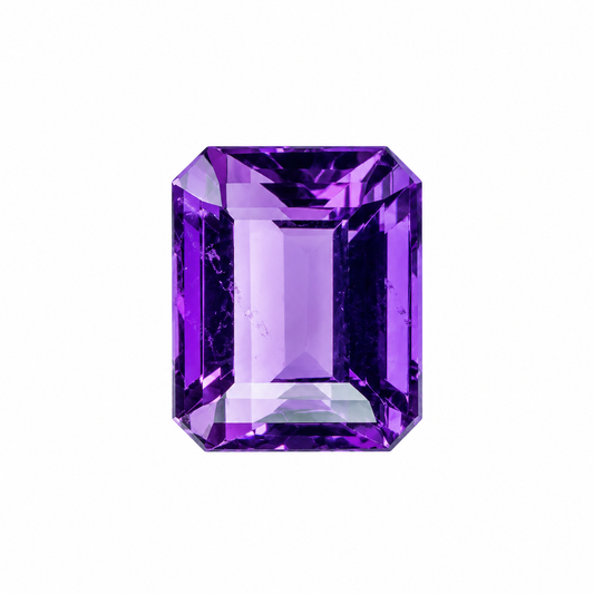 Amethyst Jamunia Octagon Step Cut – AAA Quality – 7.59 Ratti