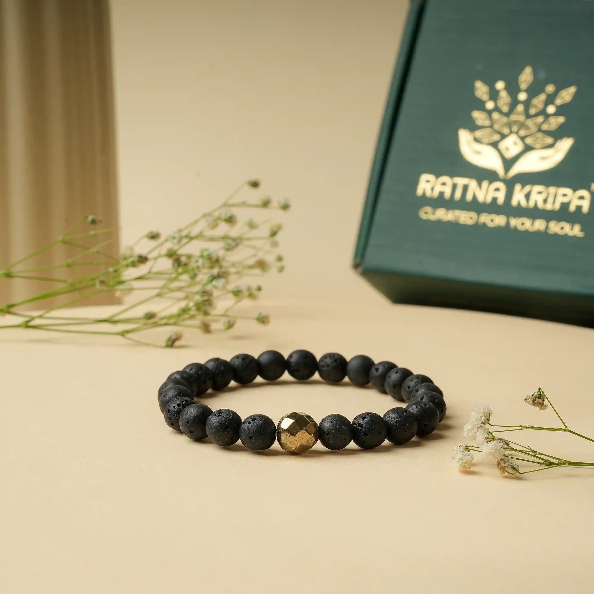 AAA Lava Stone Bracelet