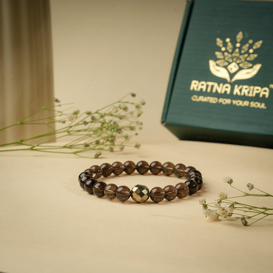 AA Smoky Quartz Bracelet