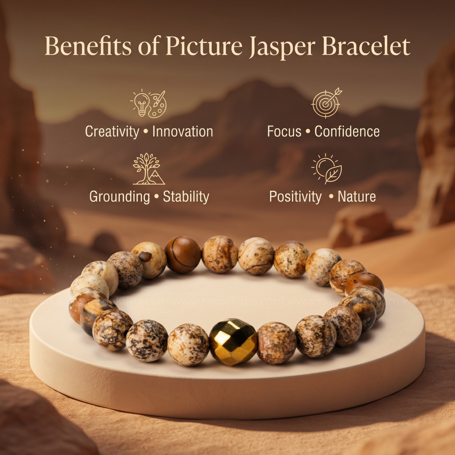 Picture Jasper Bracelet