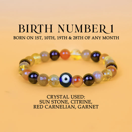 Birth Number 1 Bracelet