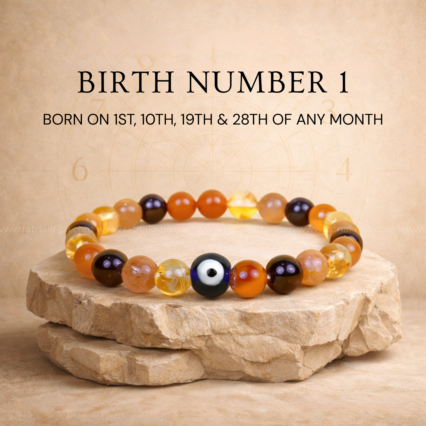 Birth Number 1 Bracelet