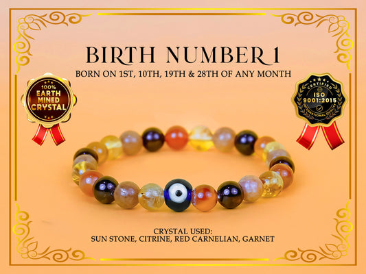 Birth Number 1 Bracelet