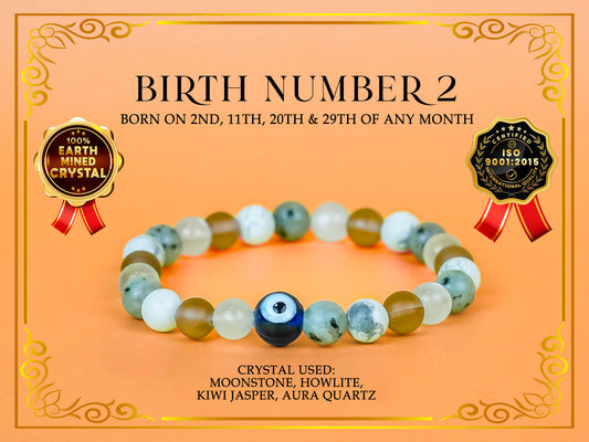 Birth Number 2 Bracelet