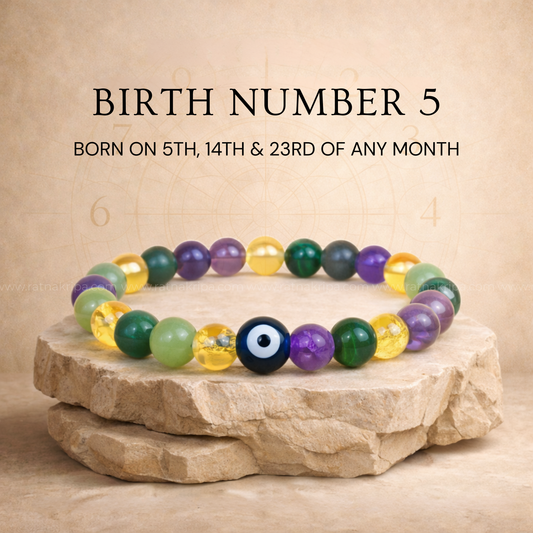 Birth Number 5 Bracelet
